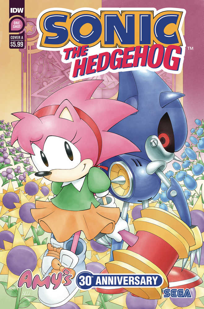 Sonic The Hedgehog Amys 30th Anniversary #1 Cover A Hammerstrom | Dragon's Lair Comics and Fantasy Houston TX