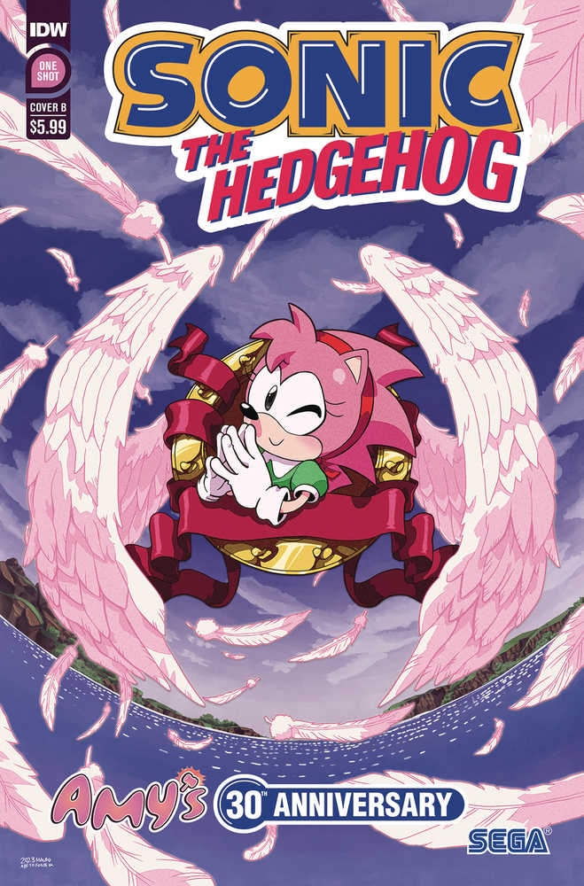 Sonic The Hedgehog Amys 30th Anniversary #1 Cover B Fonseca | Dragon's Lair Comics and Fantasy Houston TX