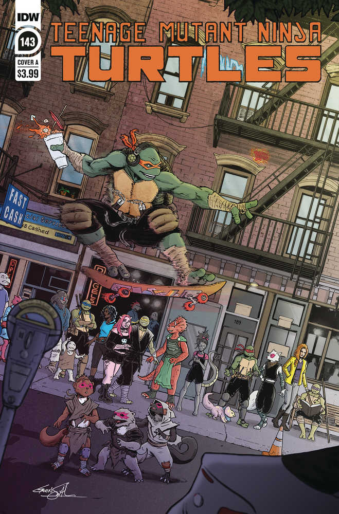 Teenage Mutant Ninja Turtles Ongoing #143 Cover A Smith | Dragon's Lair Comics and Fantasy Houston TX