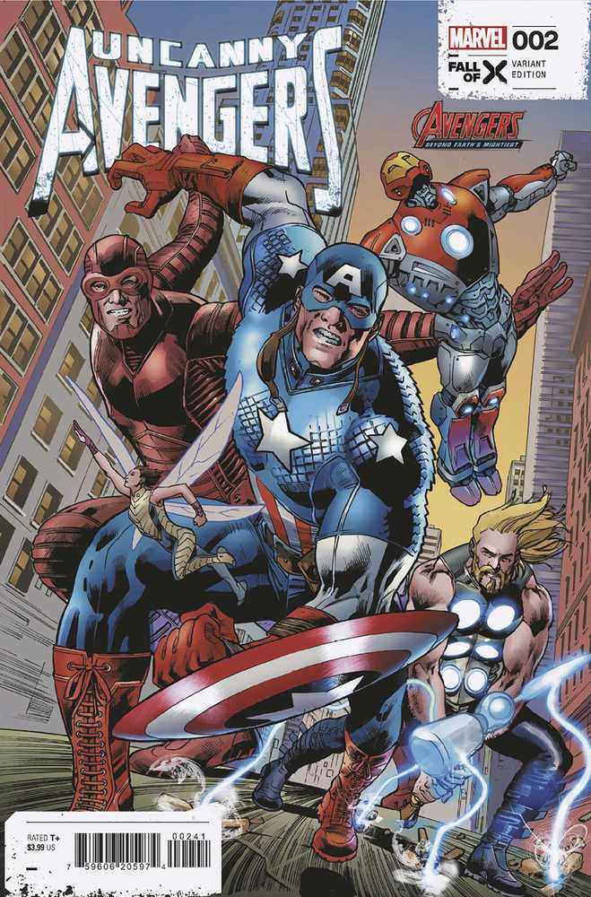 Uncanny Avengers #2 (Of 5) Bryan Hitch Avengers 60th Variant | Dragon's Lair Comics and Fantasy Houston TX