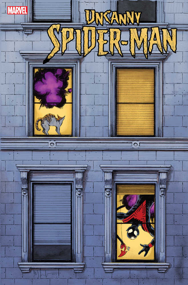 Uncanny Spider-Man #1 Dave Wachter Windowshades Variant | Dragon's Lair Comics and Fantasy Houston TX