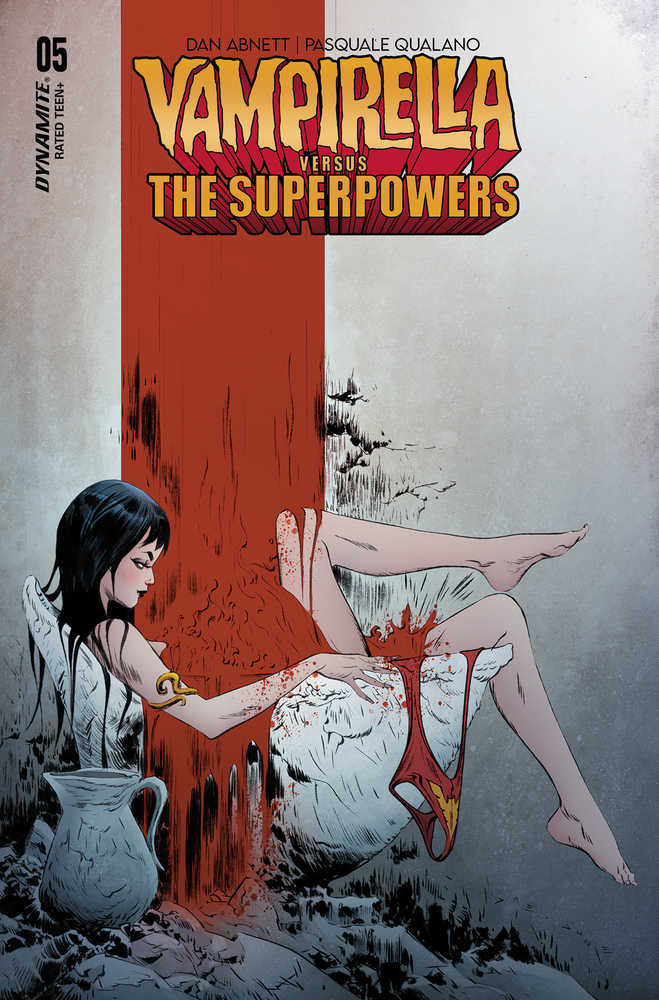 Vampirella vs Superpowers #5 Cover A Lee | Dragon's Lair Comics and Fantasy Houston TX