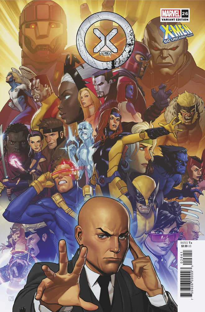 X-Men 26 Jorge Molina X-Men 60th Variant [Fall] | Dragon's Lair Comics and Fantasy Houston TX