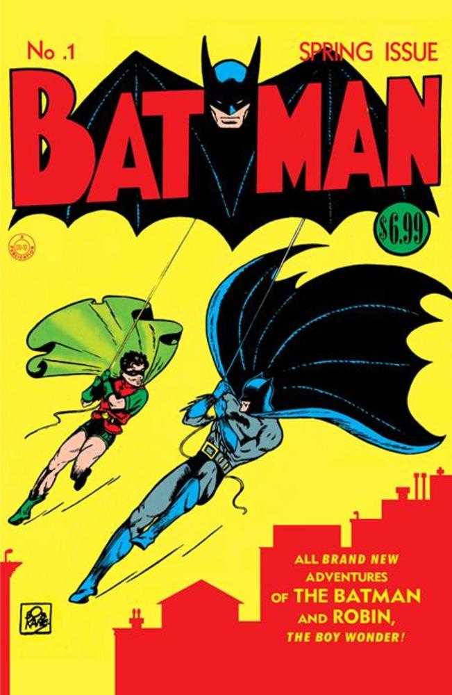 Batman #1 Facsimile Edition Cover A Bob Kane & Jerry Robinson | Dragon's Lair Comics and Fantasy Houston TX