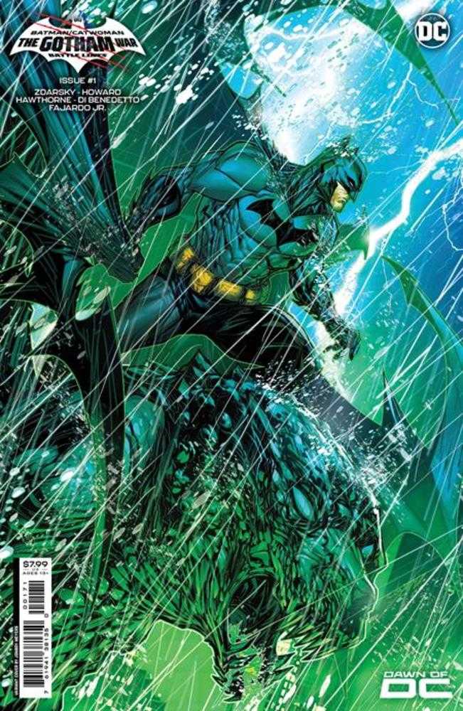 Batman Catwoman The Gotham War Battle Lines #1 (One Shot) Cover E Jonboy Meyers Foil Variant | Dragon's Lair Comics and Fantasy Houston TX