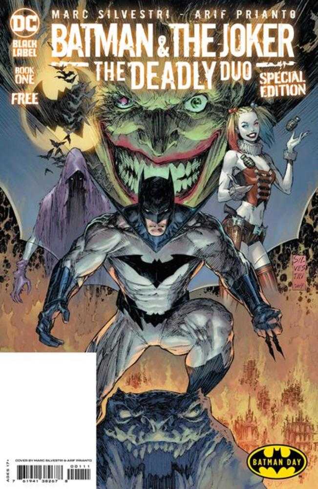 Batman Day 2023 - Bundle Of 25 - Batman & The Joker The Deadly Duo #1 Batman Day Special Edition (Mature) | Dragon's Lair Comics and Fantasy Houston TX