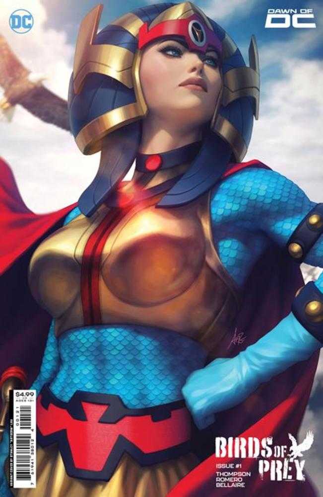 Birds Of Prey #1 Cover B Stanley Artgerm Lau Card Stock Variant | Dragon's Lair Comics and Fantasy Houston TX