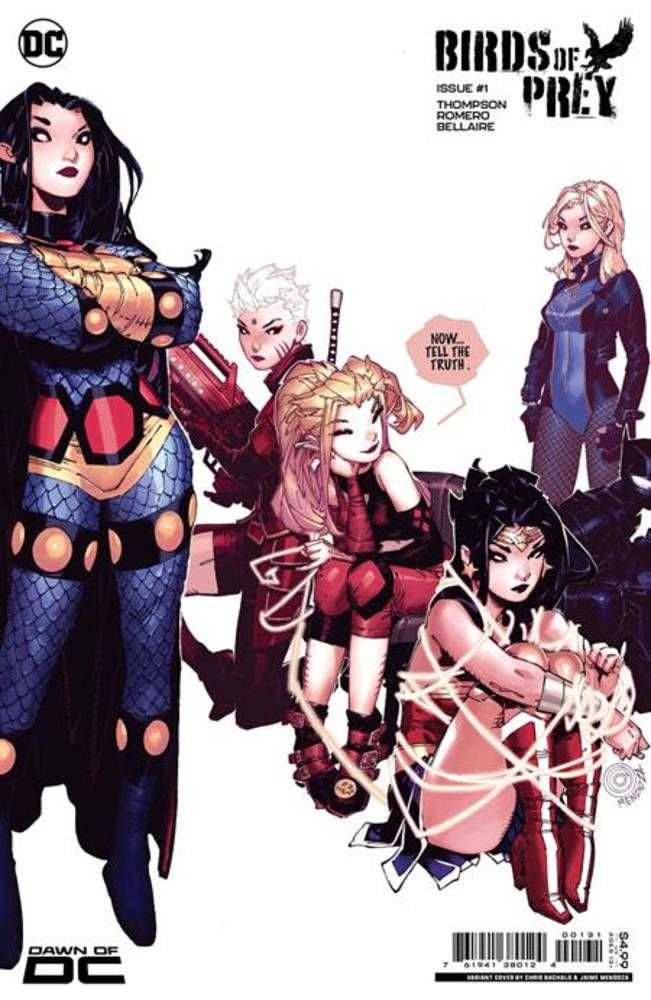 Birds Of Prey #1 Cover C Chris Bachalo Card Stock Variant | Dragon's Lair Comics and Fantasy Houston TX