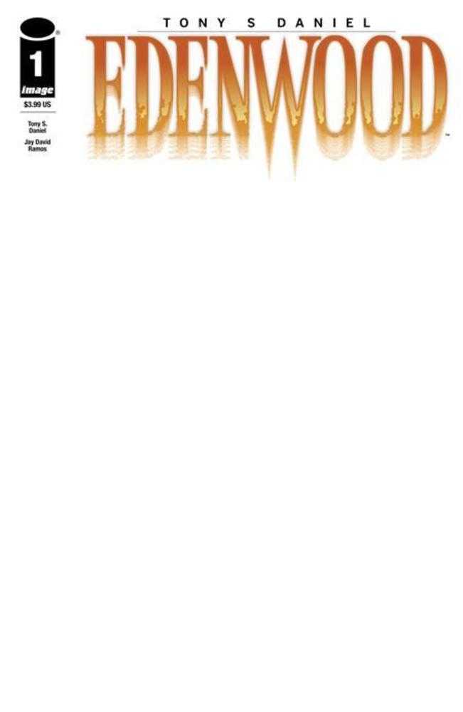 Edenwood #1 Cover F Blank Sketch Cover Variant | Dragon's Lair Comics and Fantasy Houston TX