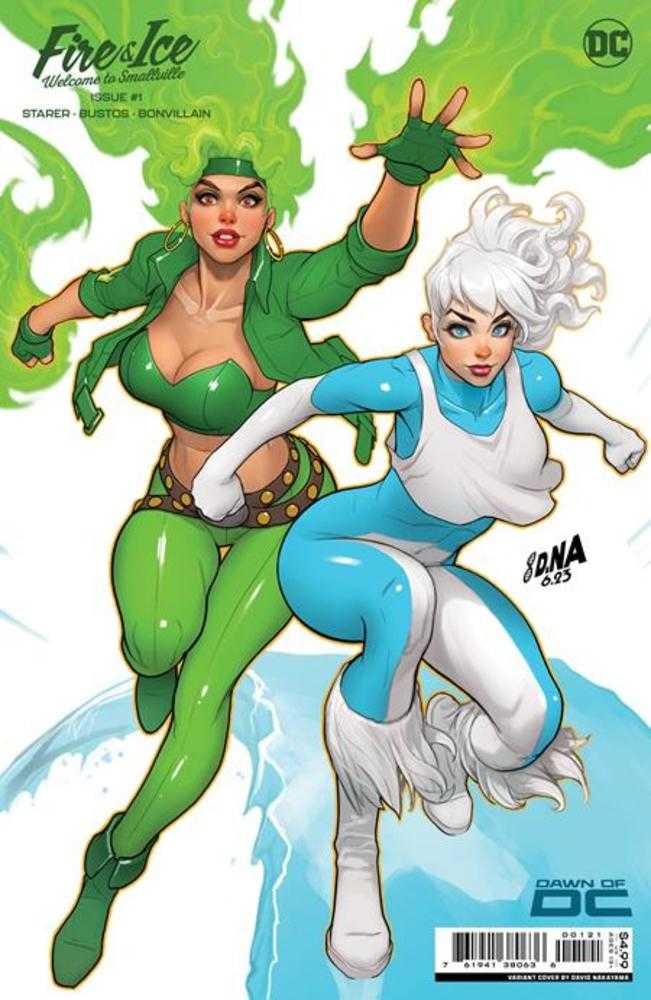 Fire & Ice Welcome To Smallville #1 (Of 6) Cover B David Nakayama Card Stock Variant | Dragon's Lair Comics and Fantasy Houston TX