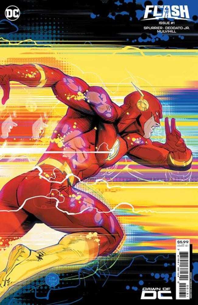 Flash #1 Cover C Dan Mora Card Stock Variant | Dragon's Lair Comics and Fantasy Houston TX