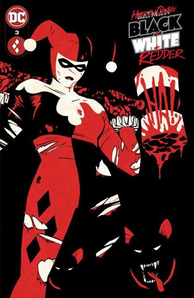 Harley Quinn Black White Redder #3 (Of 6) Cover A Cliff Chiang | Dragon's Lair Comics and Fantasy Houston TX