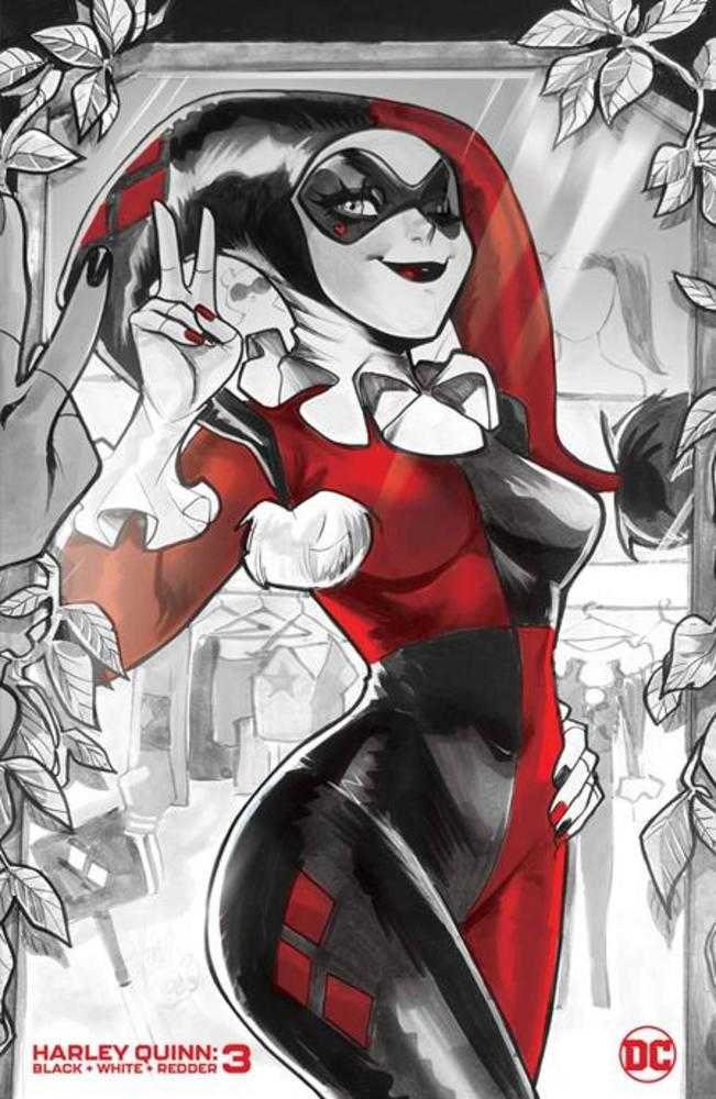 Harley Quinn Black White Redder #3 (Of 6) Cover B Mirka Andolfo Variant | Dragon's Lair Comics and Fantasy Houston TX