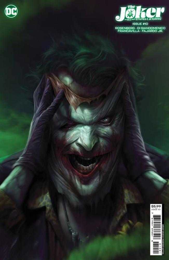 Joker The Man Who Stopped Laughing #10 Cover B Francesco Mattina Variant | Dragon's Lair Comics and Fantasy Houston TX