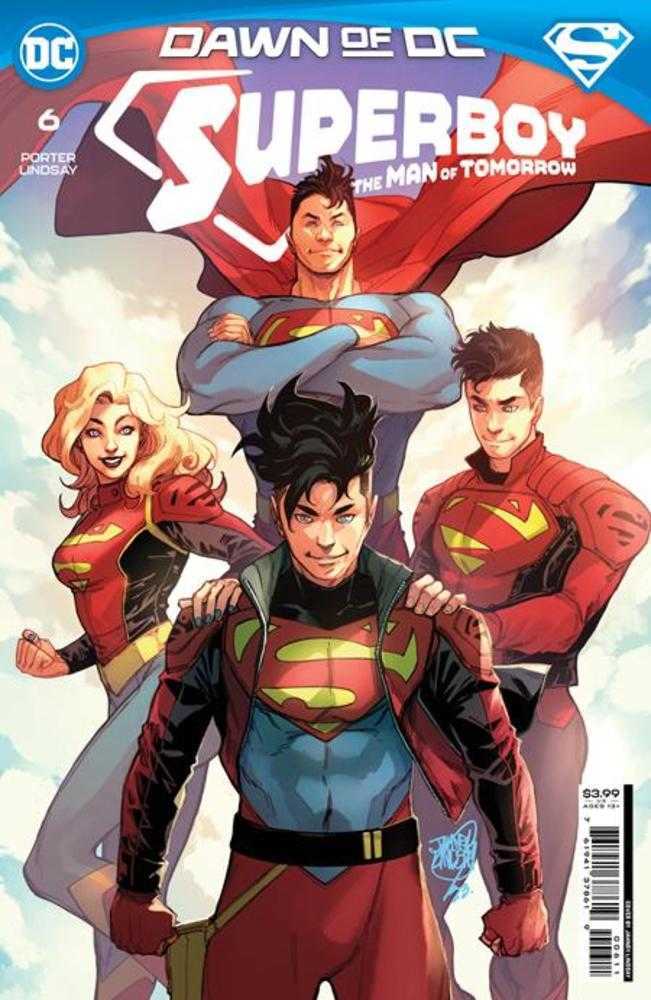 Superboy The Man Of Tomorrow #6 (Of 6) Cover A Jahnoy Lindsay | Dragon's Lair Comics and Fantasy Houston TX