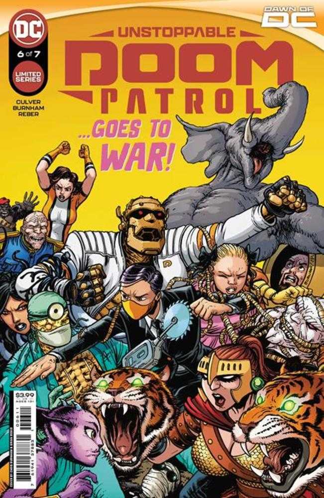 Unstoppable Doom Patrol #6 (Of 7) Cover A Chris Burnham | Dragon's Lair Comics and Fantasy Houston TX