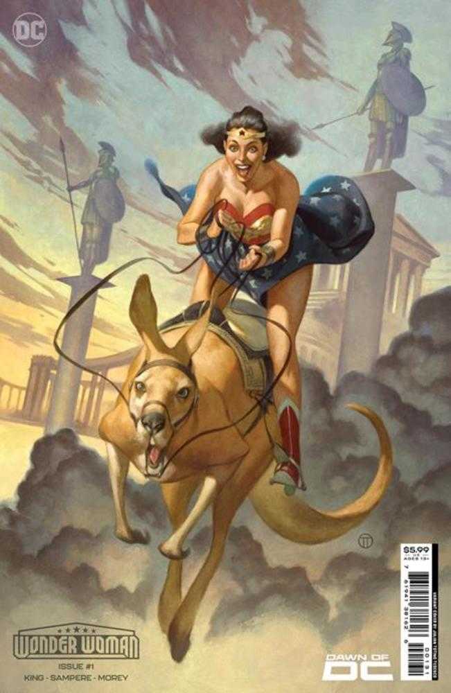 Wonder Woman #1 Cover C Julian Totino Tedesco Card Stock Variant | Dragon's Lair Comics and Fantasy Houston TX