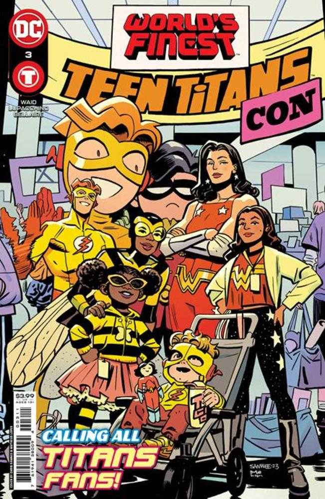 Worlds Finest Teen Titans #3 (Of 6) Cover A Chris Samnee & Mat Lopes | Dragon's Lair Comics and Fantasy Houston TX