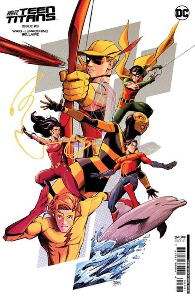 Worlds Finest Teen Titans #3 (Of 6) Cover C Daniel Bayliss Card Stock Variant | Dragon's Lair Comics and Fantasy Houston TX