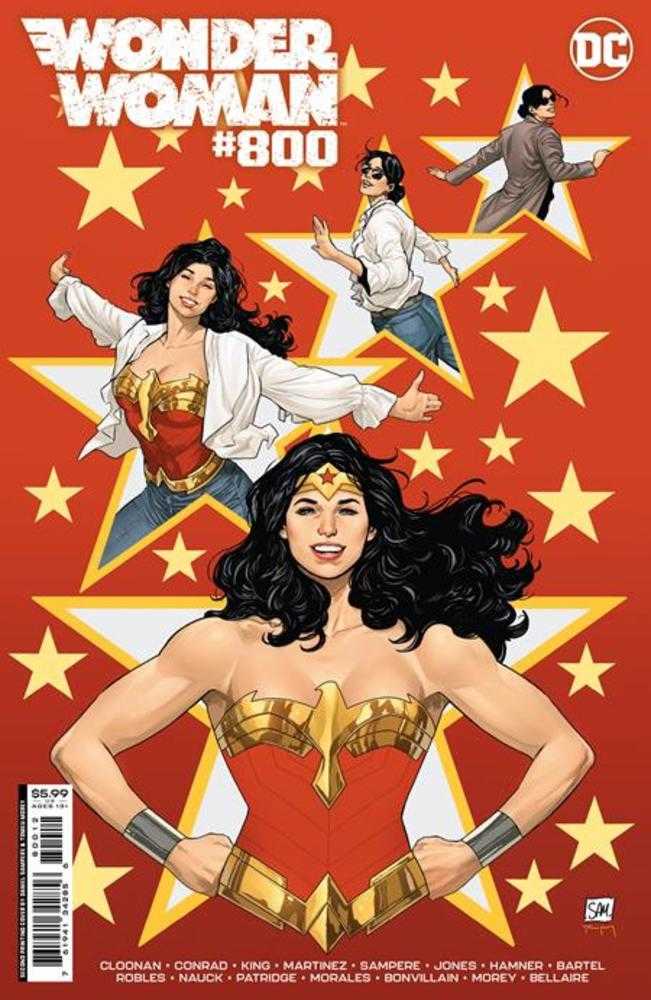 Wonder Woman #800 2nd Print Cover A Daniel Sampere | Dragon's Lair Comics and Fantasy Houston TX