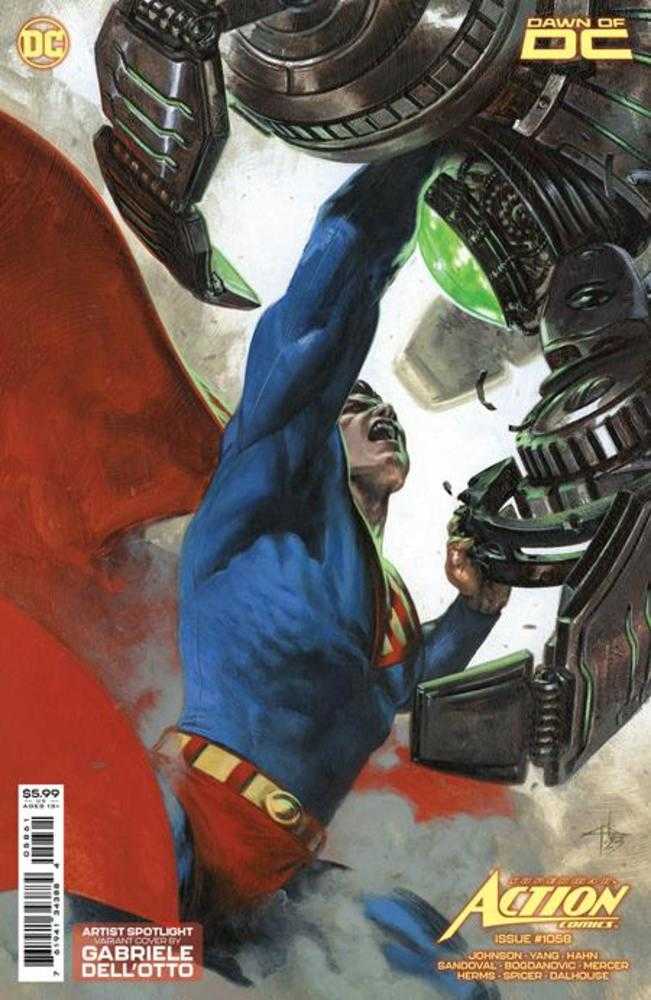 Action Comics #1058 Cover D Gabriele Dell Otto Artist Spotlight Card Stock Variant | Dragon's Lair Comics and Fantasy Houston TX