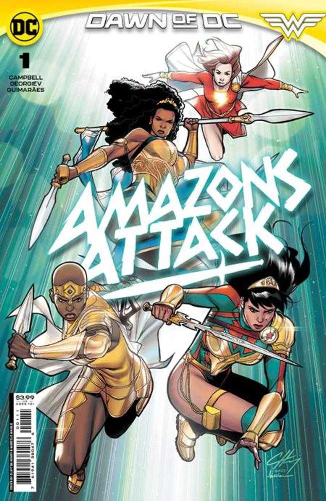 Amazons Attack #1 Cover A Clayton Henry | Dragon's Lair Comics and Fantasy Houston TX