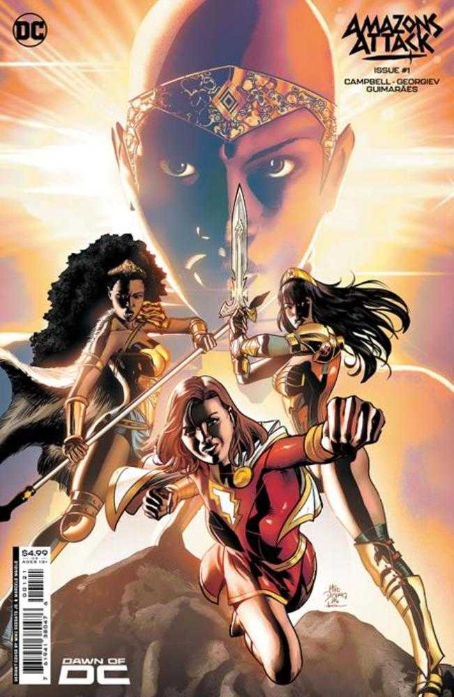 Amazons Attack #1 Cover B Mike Deodato Jr Card Stock Variant | Dragon's Lair Comics and Fantasy Houston TX