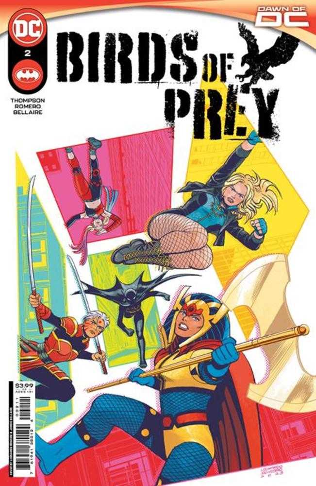 Birds Of Prey #2 Cover A Leonardo Romero | Dragon's Lair Comics and Fantasy Houston TX