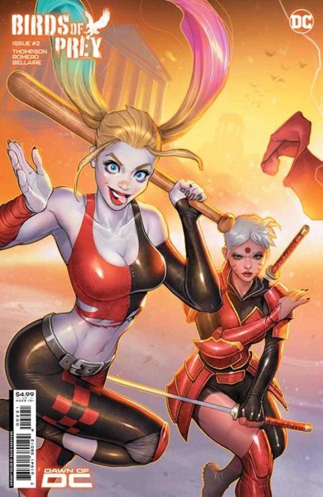 Birds Of Prey #2 Cover B David Nakayama Harley Quinn Connecting Variant | Dragon's Lair Comics and Fantasy Houston TX