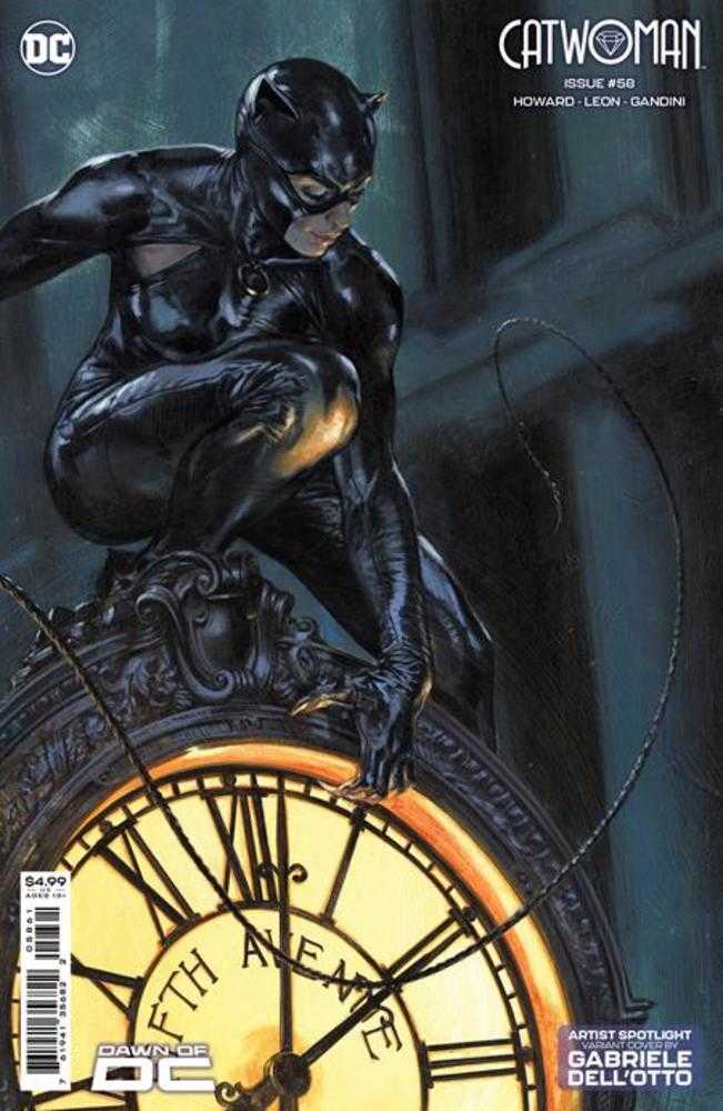 Catwoman #58 Cover D Gabriele Dell Otto Artist Spotlight Card Stock Variant (Batman Catwoman The Gotham War) | Dragon's Lair Comics and Fantasy Houston TX