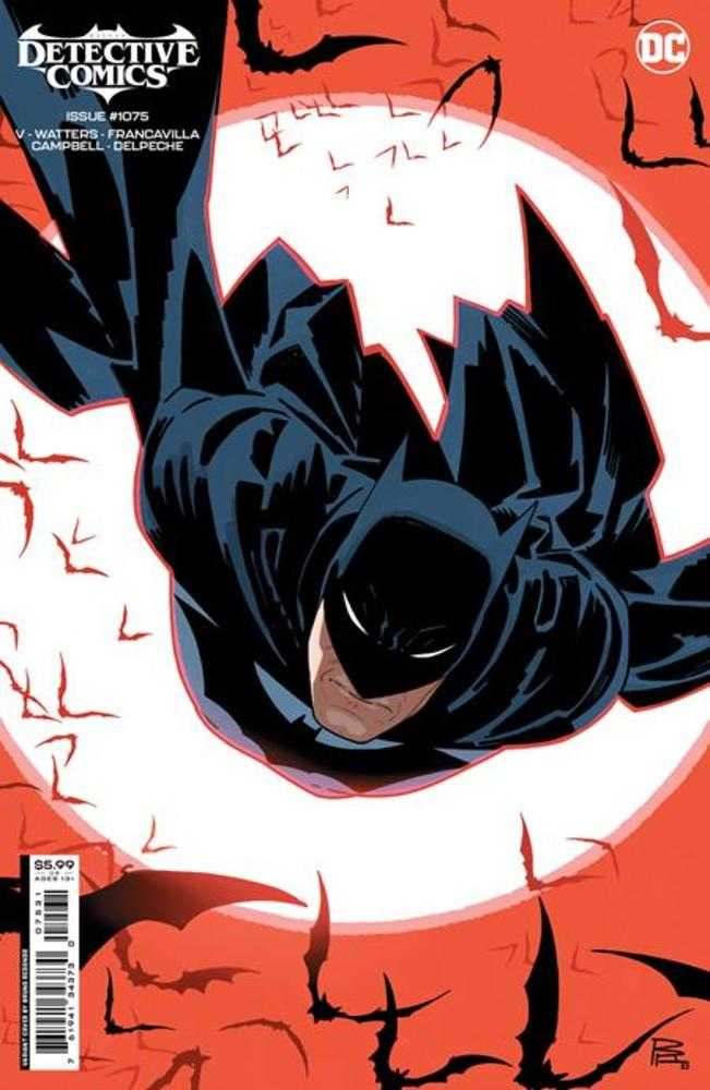 Detective Comics #1075 Cover C Bruno Redondo Card Stock Variant | Dragon's Lair Comics and Fantasy Houston TX