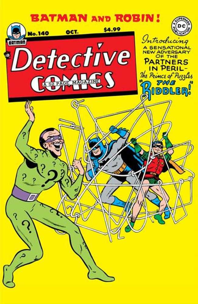 Detective Comics #140 Facsimile Edition Cover A Win Mortimer | Dragon's Lair Comics and Fantasy Houston TX