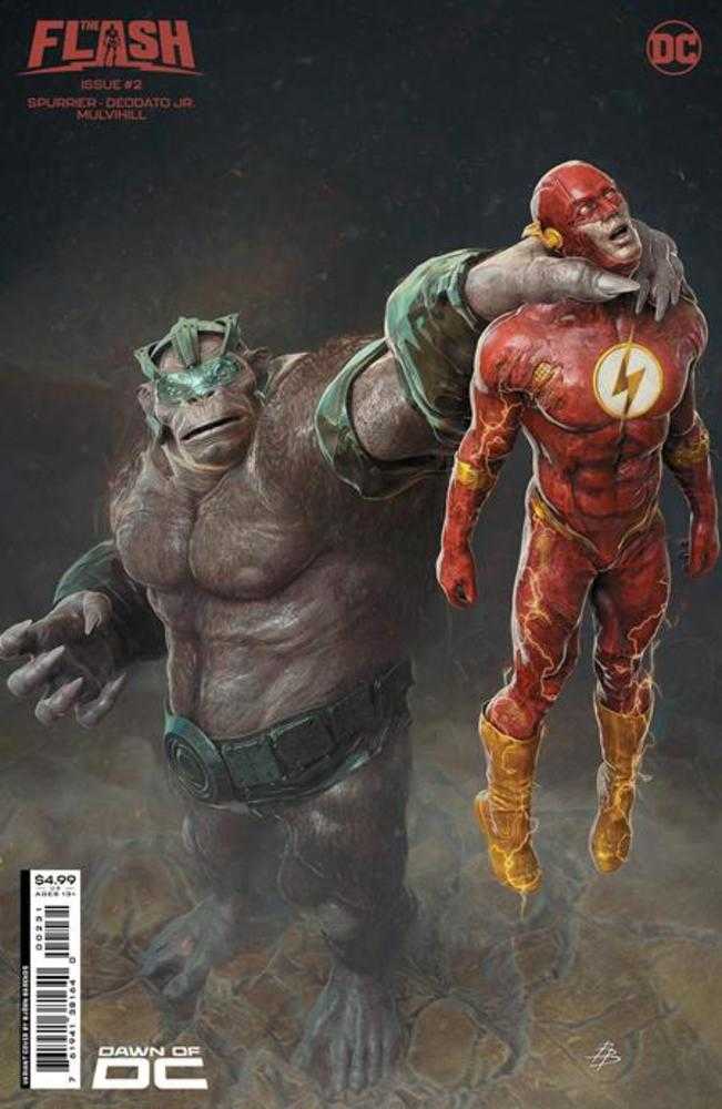 Flash #2 Cover C Bjorn Barends Card Stock Variant | Dragon's Lair Comics and Fantasy Houston TX