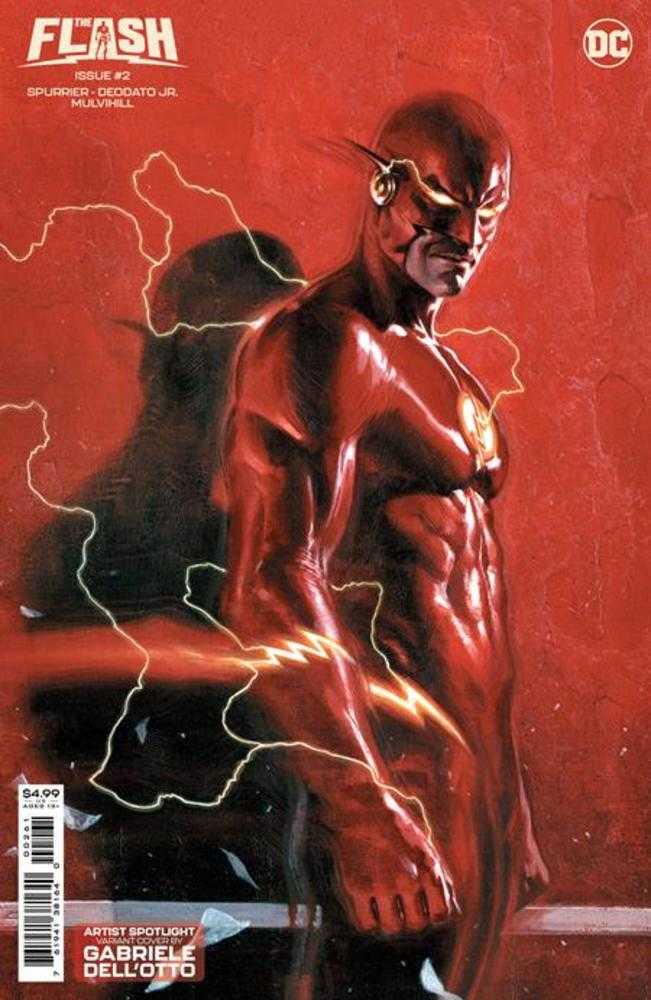 Flash #2 Cover D Gabriele Dell Otto Artist Spotlight Card Stock Variant | Dragon's Lair Comics and Fantasy Houston TX