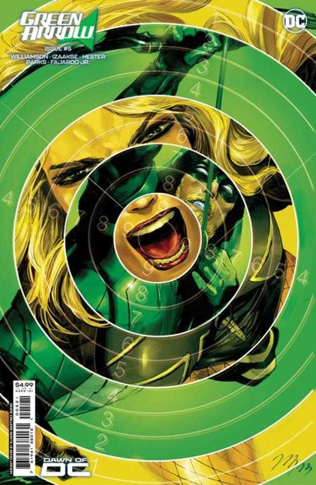 Green Arrow #5 (Of 12) Cover B Alvaro Martinez Bueno Card Stock Variant | Dragon's Lair Comics and Fantasy Houston TX