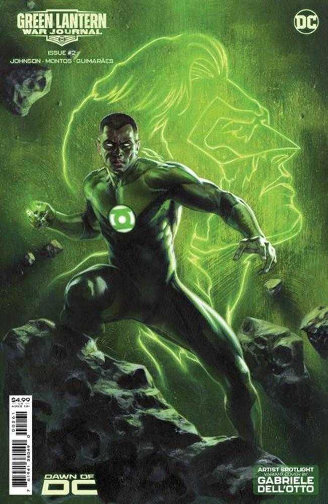 Green Lantern War Journal #2 Cover D Gabriele Dell Otto Artist Spotlight Card Stock Variant | Dragon's Lair Comics and Fantasy Houston TX