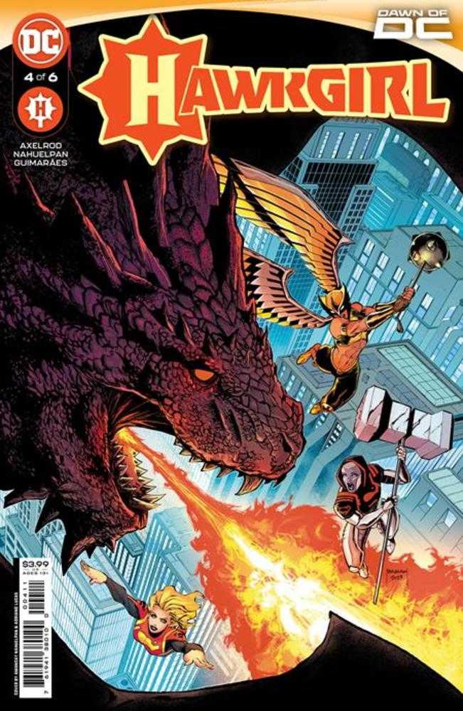 Hawkgirl #4 (Of 6) Cover A Amancay Nahuelpan | Dragon's Lair Comics and Fantasy Houston TX