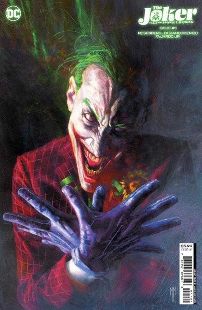 Joker The Man Who Stopped Laughing #11 Cover C Marco Mastrazzo Variant | Dragon's Lair Comics and Fantasy Houston TX