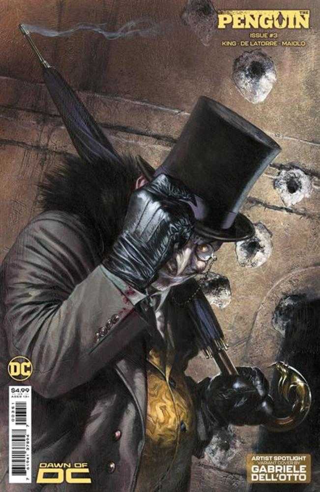 Penguin #3 Cover C Gabriele Dell Otto Artist Spotlight Card Stock Variant | Dragon's Lair Comics and Fantasy Houston TX