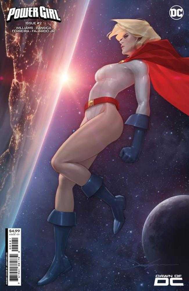 Power Girl #2 Cover B Jee Hyung Lee Card Stock Variant | Dragon's Lair Comics and Fantasy Houston TX