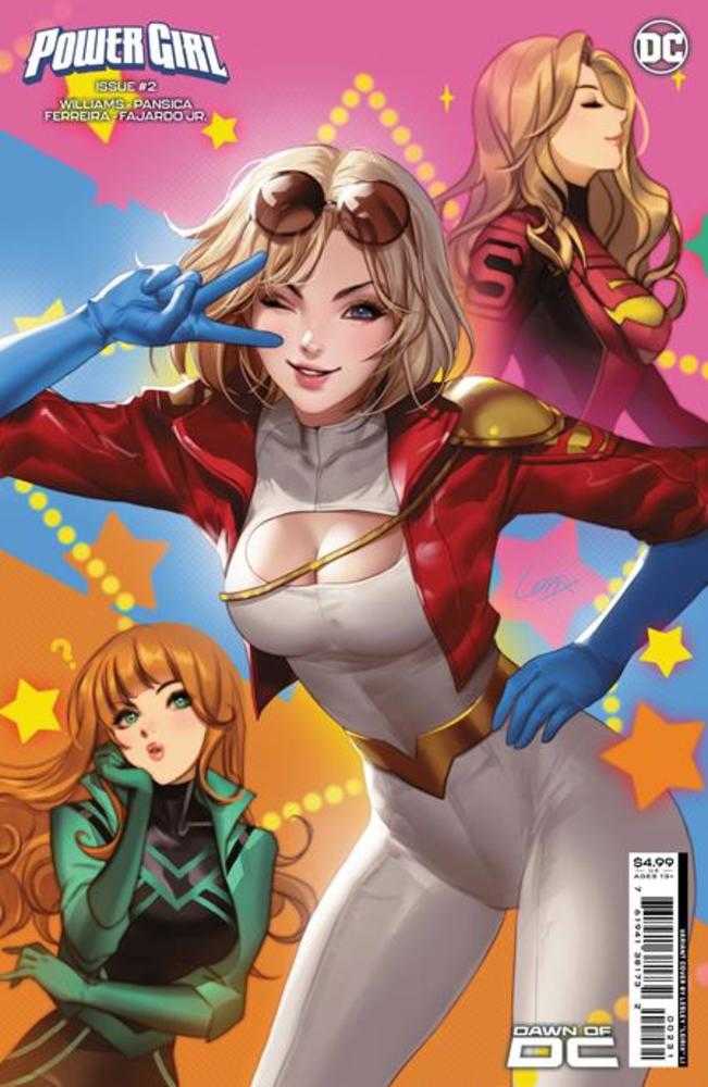 Power Girl #2 Cover C Lesley Leirix Li Card Stock Variant | Dragon's Lair Comics and Fantasy Houston TX