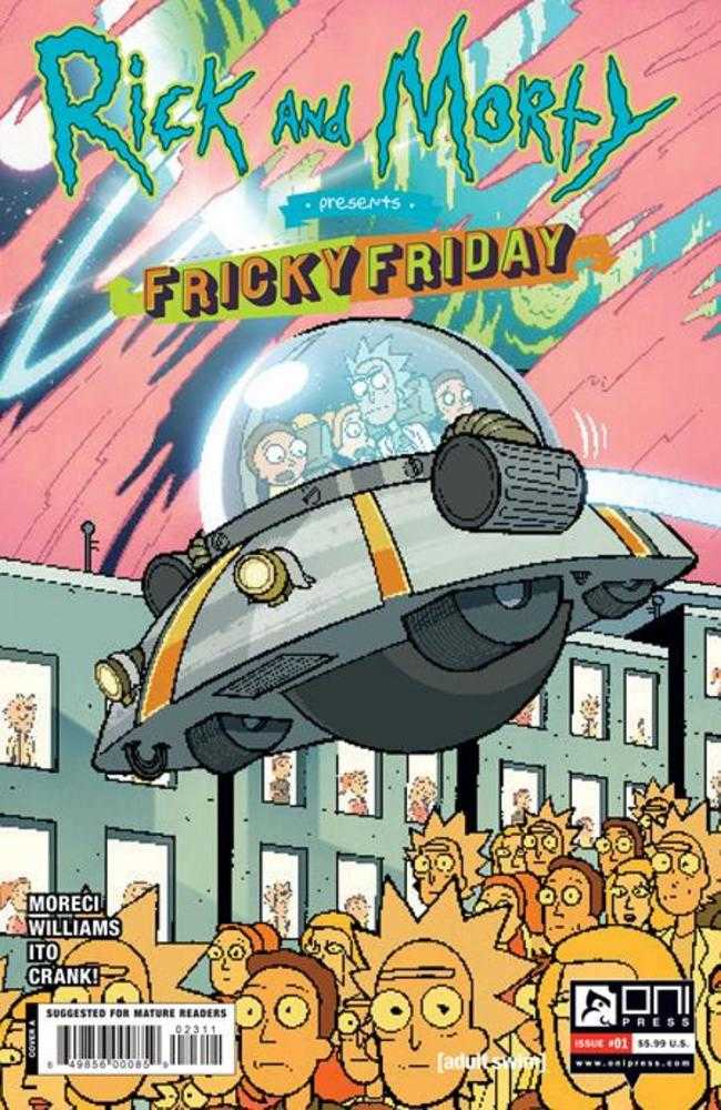 Rick And Morty Presents Fricky Friday #1 Cover A Jarrett Williams (Mature) | Dragon's Lair Comics and Fantasy Houston TX