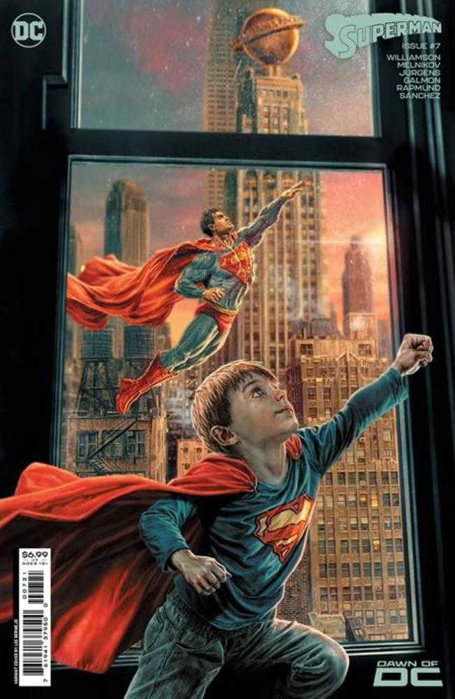 Superman #7 Cover B Lee Bermejo Card Stock Variant (#850) | Dragon's Lair Comics and Fantasy Houston TX