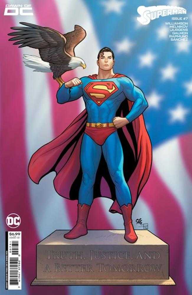 Superman #7 Cover C Frank Cho Card Stock Variant (#850) | Dragon's Lair Comics and Fantasy Houston TX