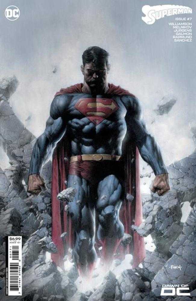 Superman #7 Cover E David Finch Card Stock Variant (#850) | Dragon's Lair Comics and Fantasy Houston TX