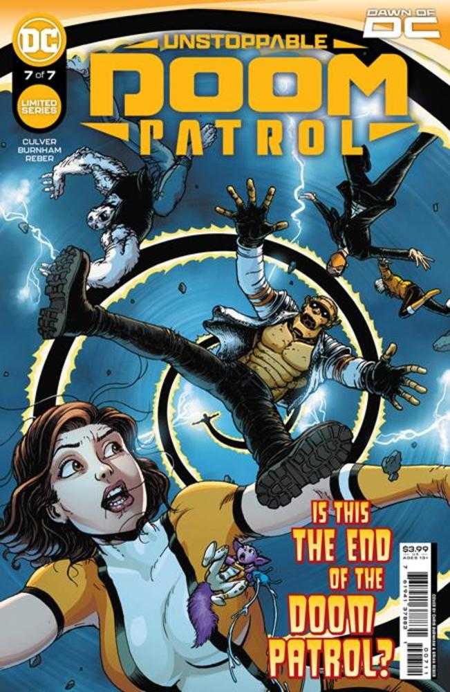 Unstoppable Doom Patrol #7 (Of 7) Cover A Chris Burnham | Dragon's Lair Comics and Fantasy Houston TX