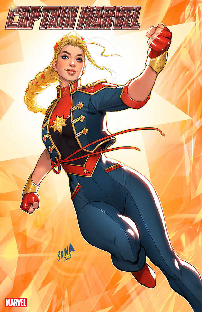 Captain Marvel 1 David Nakayama Foil Variant | Dragon's Lair Comics and Fantasy Houston TX