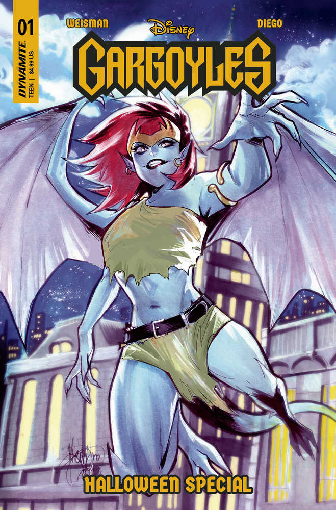 Gargoyles Halloween Sp #1 Cover C Andolfo | Dragon's Lair Comics and Fantasy Houston TX