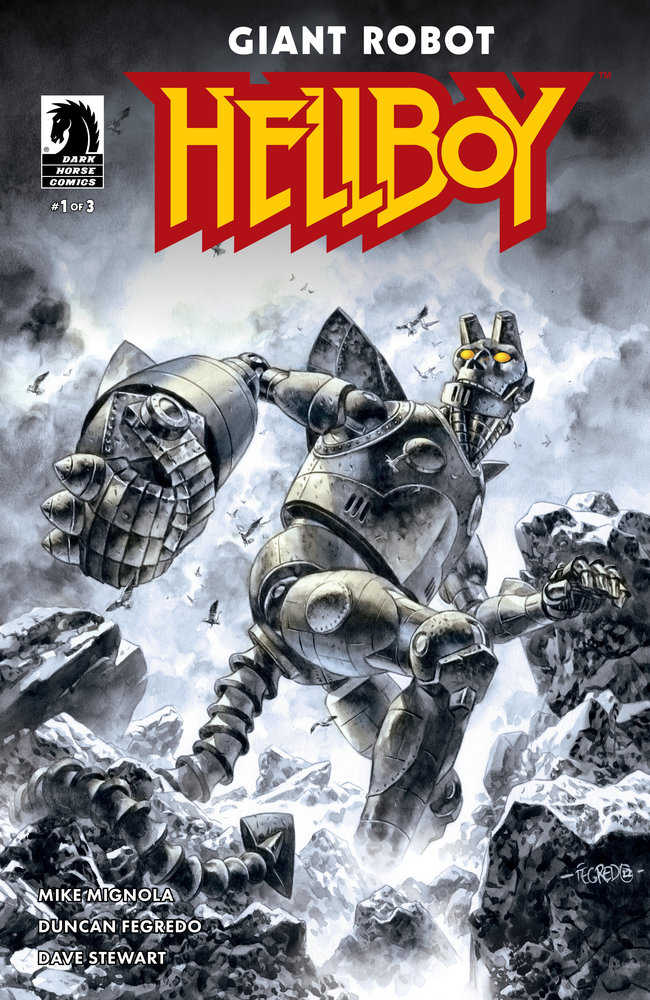 Giant Robot Hellboy #1 (Cover A) (Duncan Fegredo) | Dragon's Lair Comics and Fantasy Houston TX