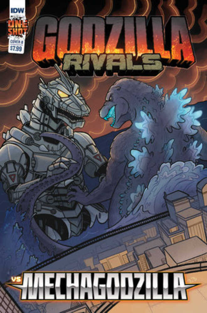 Godzilla Rivals vs Mechagodzilla #1 Cover B Michaud | Dragon's Lair Comics and Fantasy Houston TX